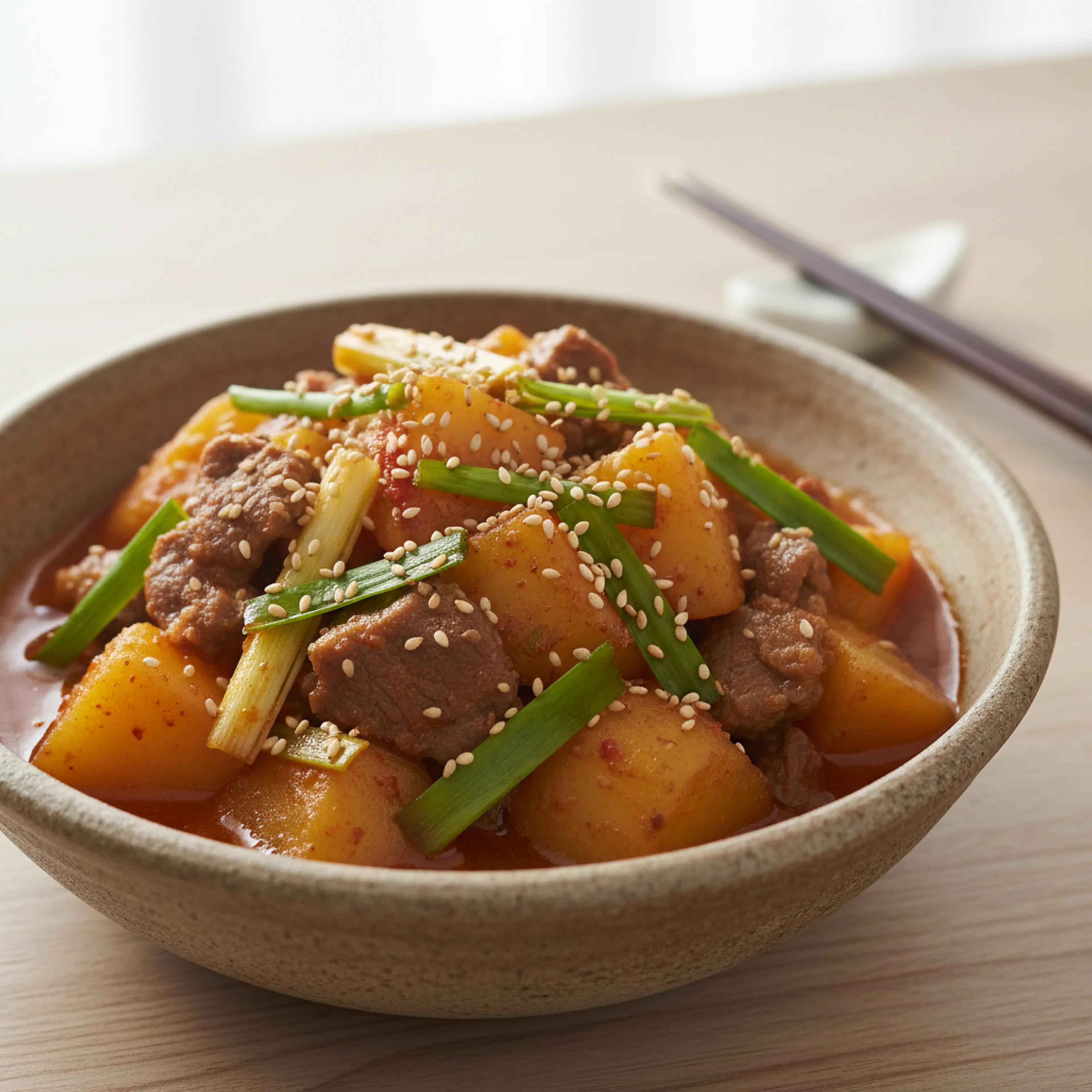 韓式燉馬鈴薯牛肉