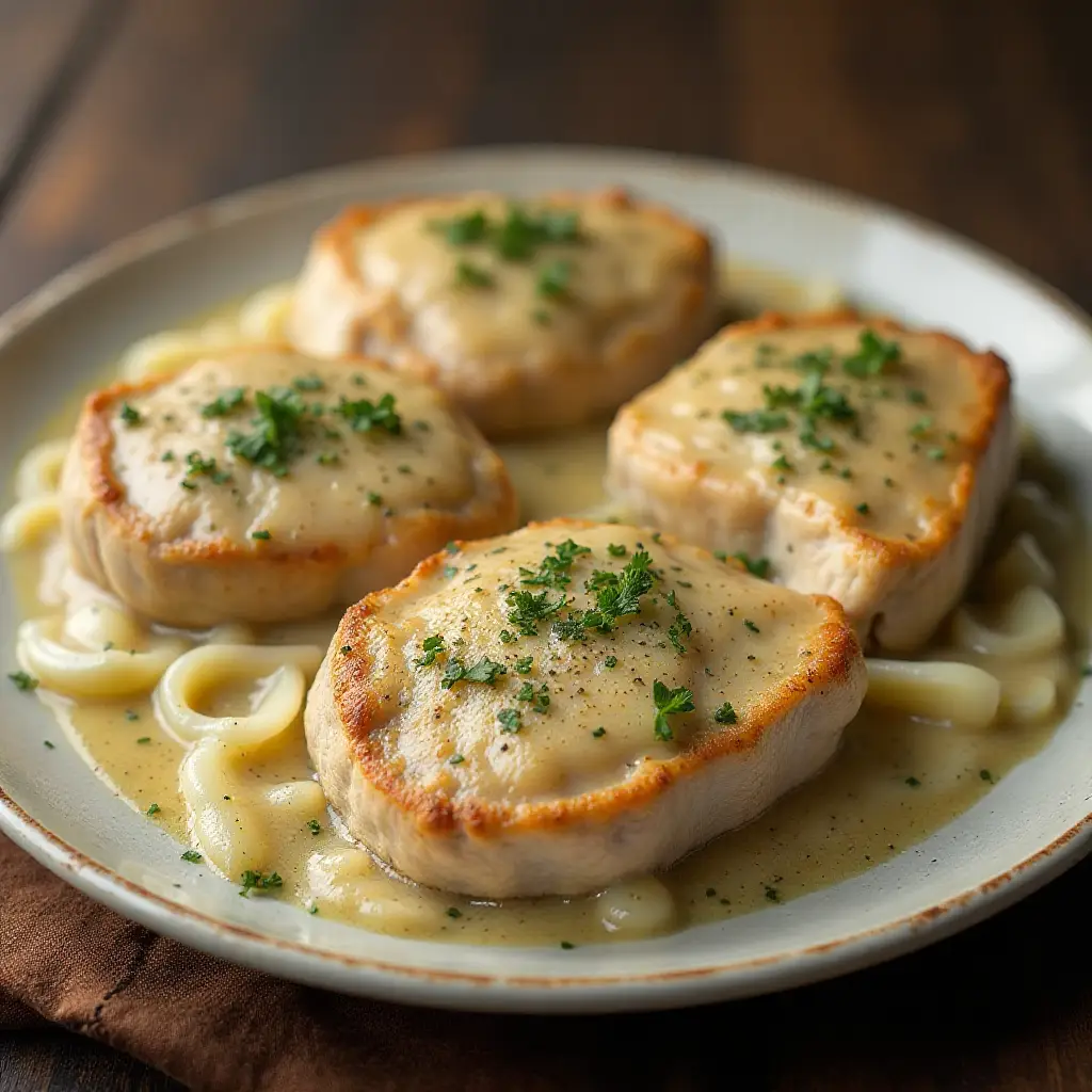 Baked Pork Chops with Cream of Mushroom Soup