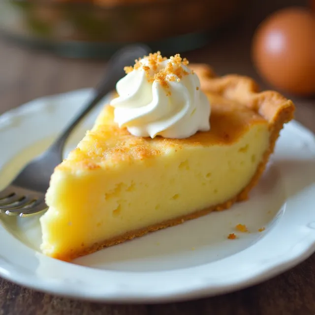 Pineapple Coconut Chess Pie