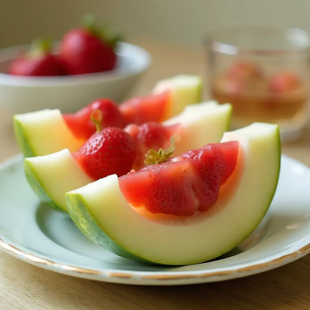 Honeydew Summer Salad Wedges