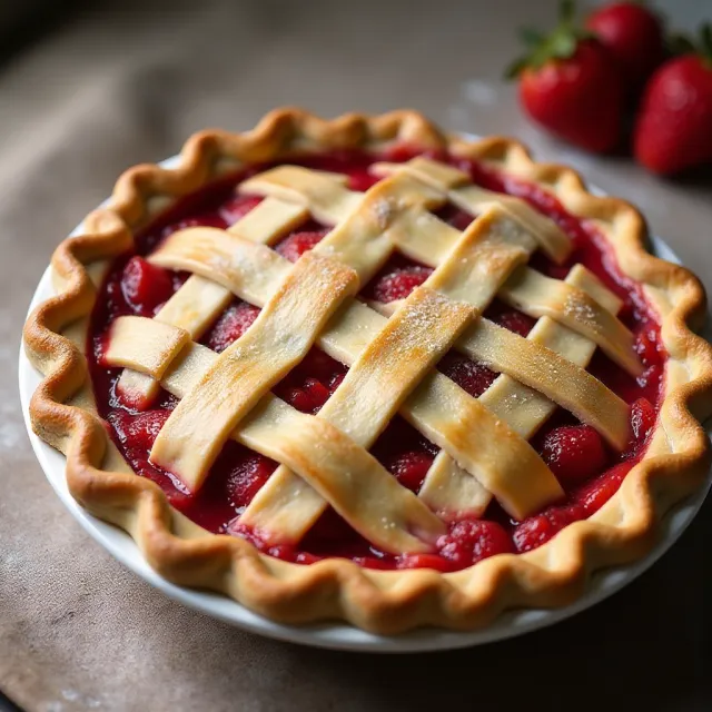 Strawberry Rhubarb Pie