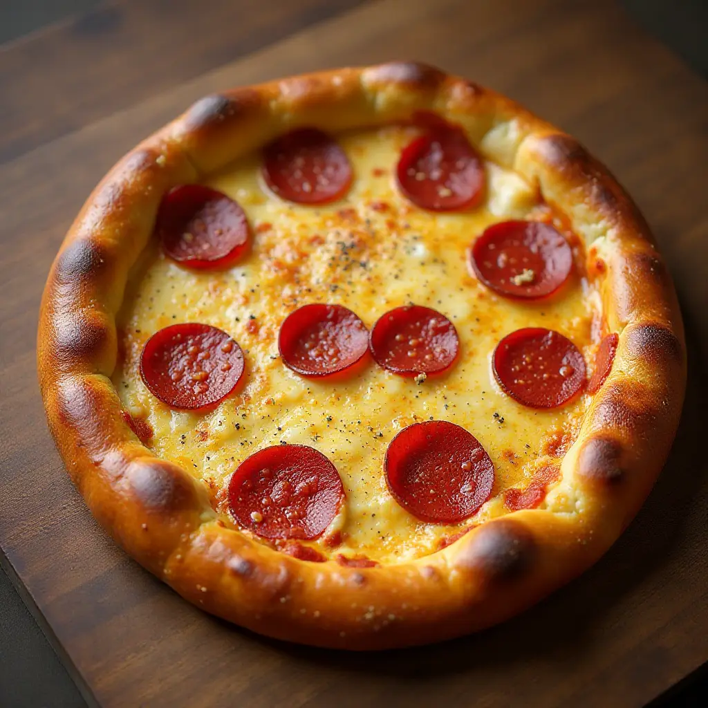 Pretzel Crust Pizza