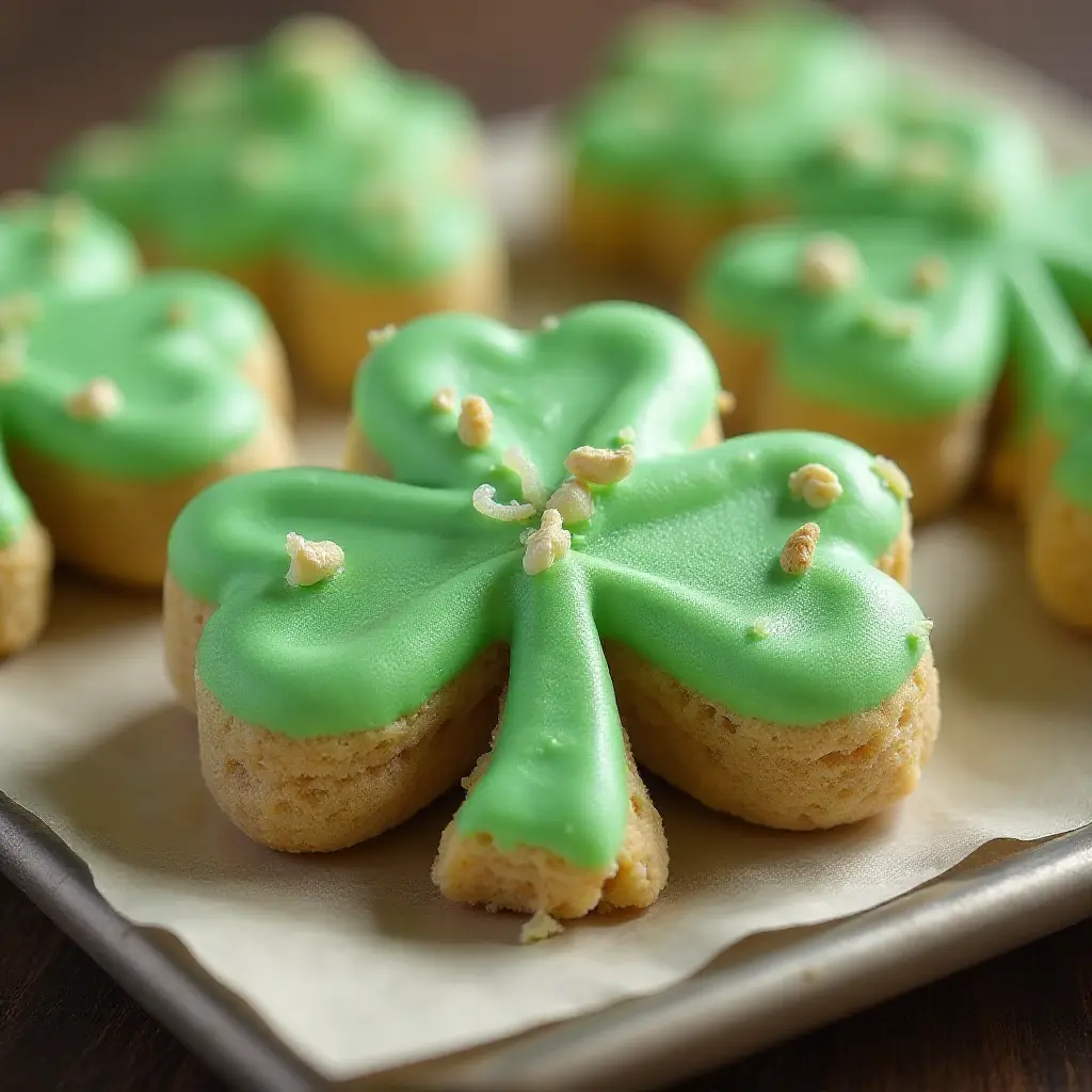 Shamrock Lucky Charms Treats