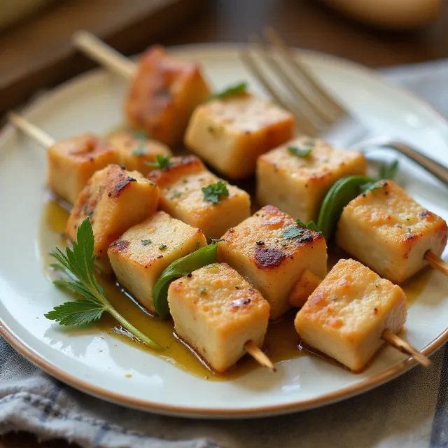 Rosemary Ranch Chicken Kabobs