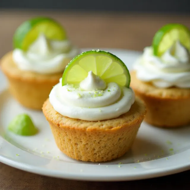 Individual No-Bake Key Lime Pies