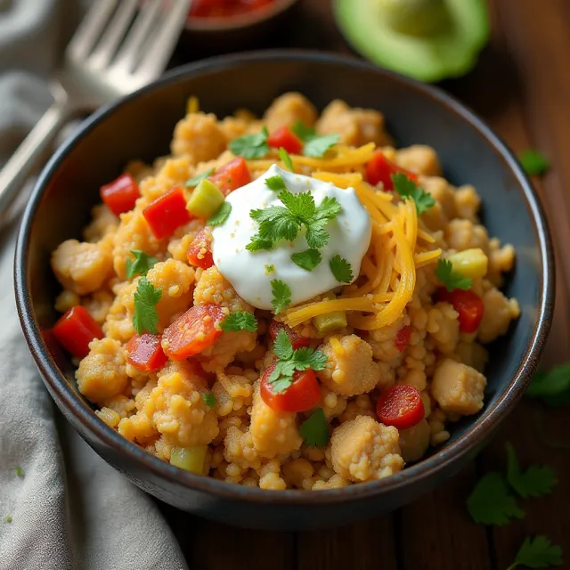 Chicken Fajita Bowl