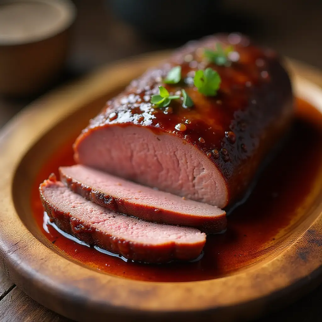 Oven BBQ Beef Brisket