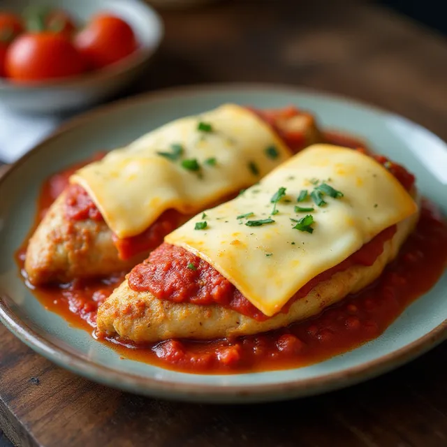 Tomato Chicken Parmesan