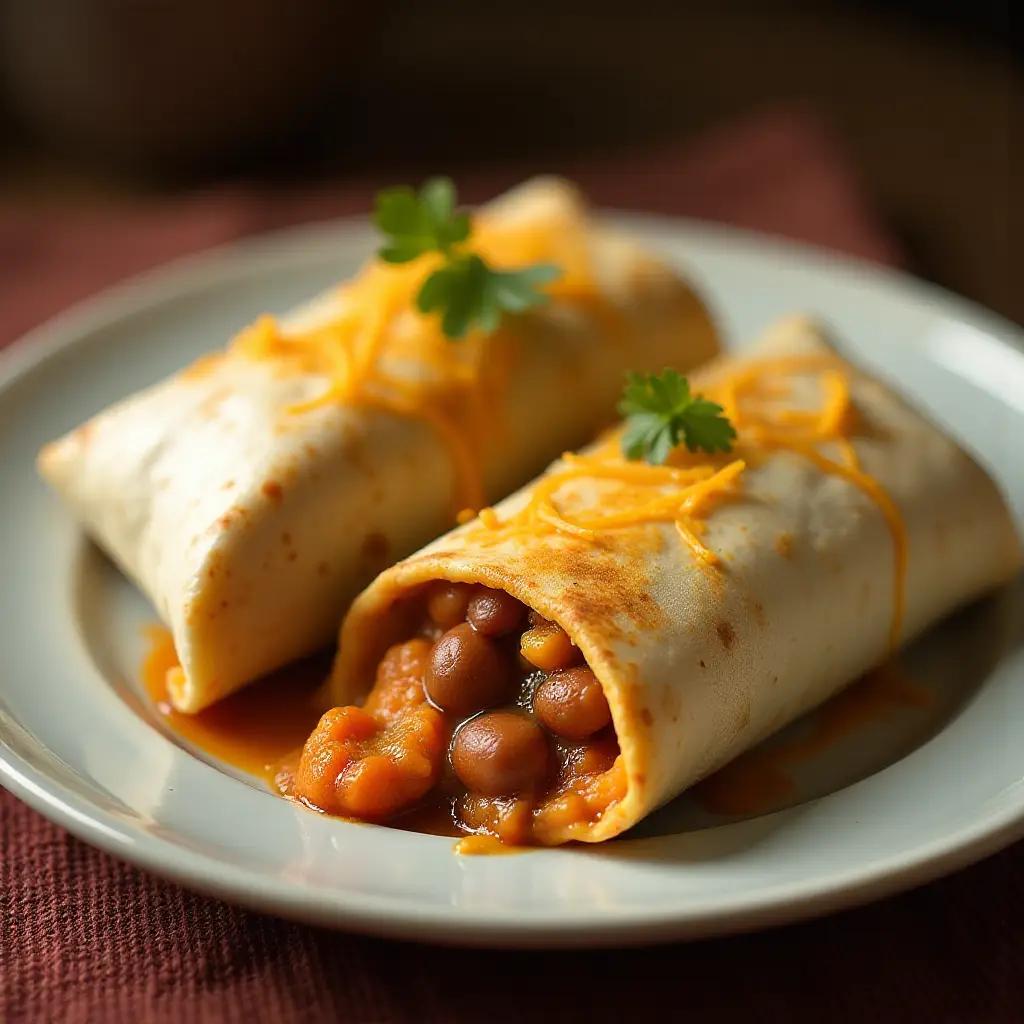 Sweet Potato Burritos