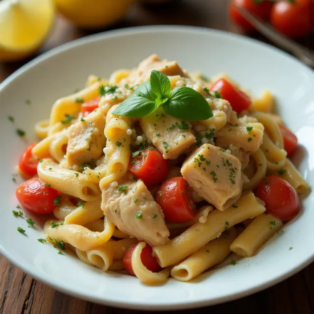 Greek Chicken Pasta