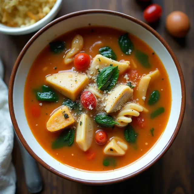 Tuscan Chicken Soup
