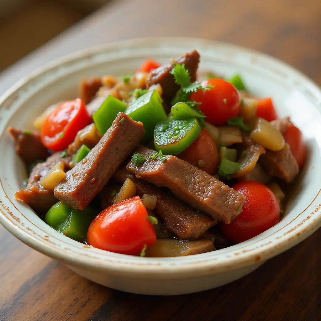 Chinese Pepper Steak