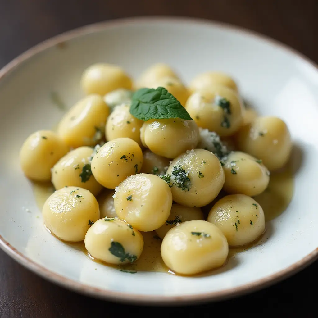 Gnocchi with Sage-Butter Sauce