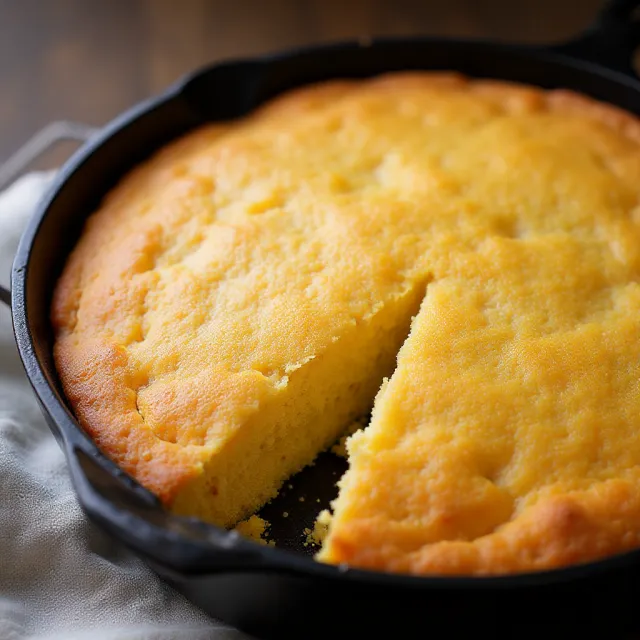 Cast Iron Skillet Buttermilk Cornbread