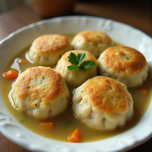 Old-Fashioned Chicken and Dumplings