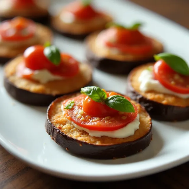Eggplant Parmesan Bites