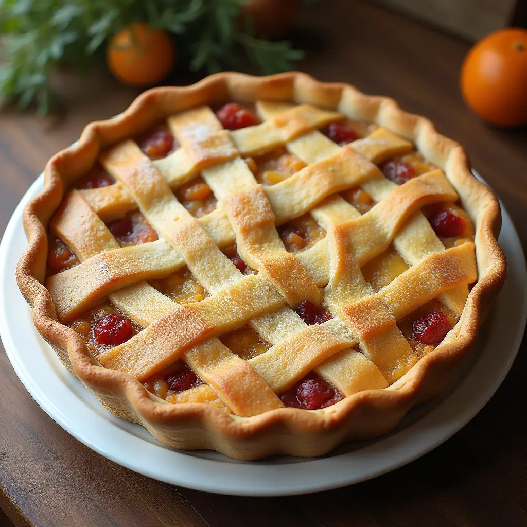 Italian Easter Grain Pie