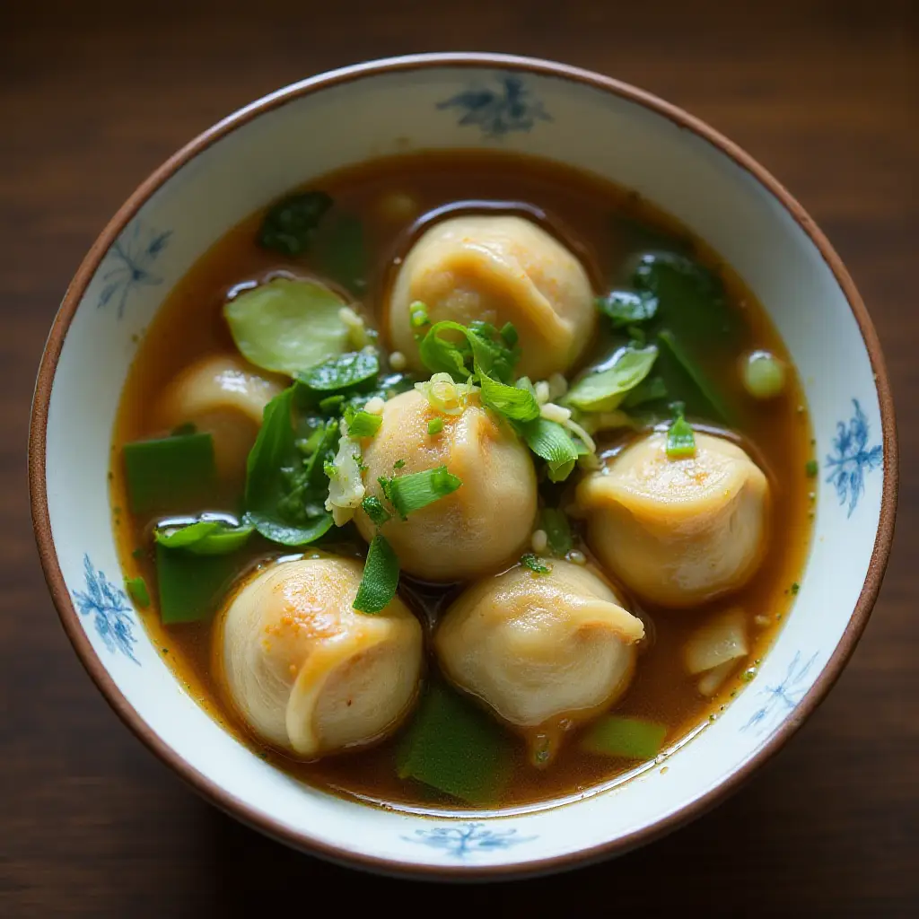 Lazy Wonton Soup