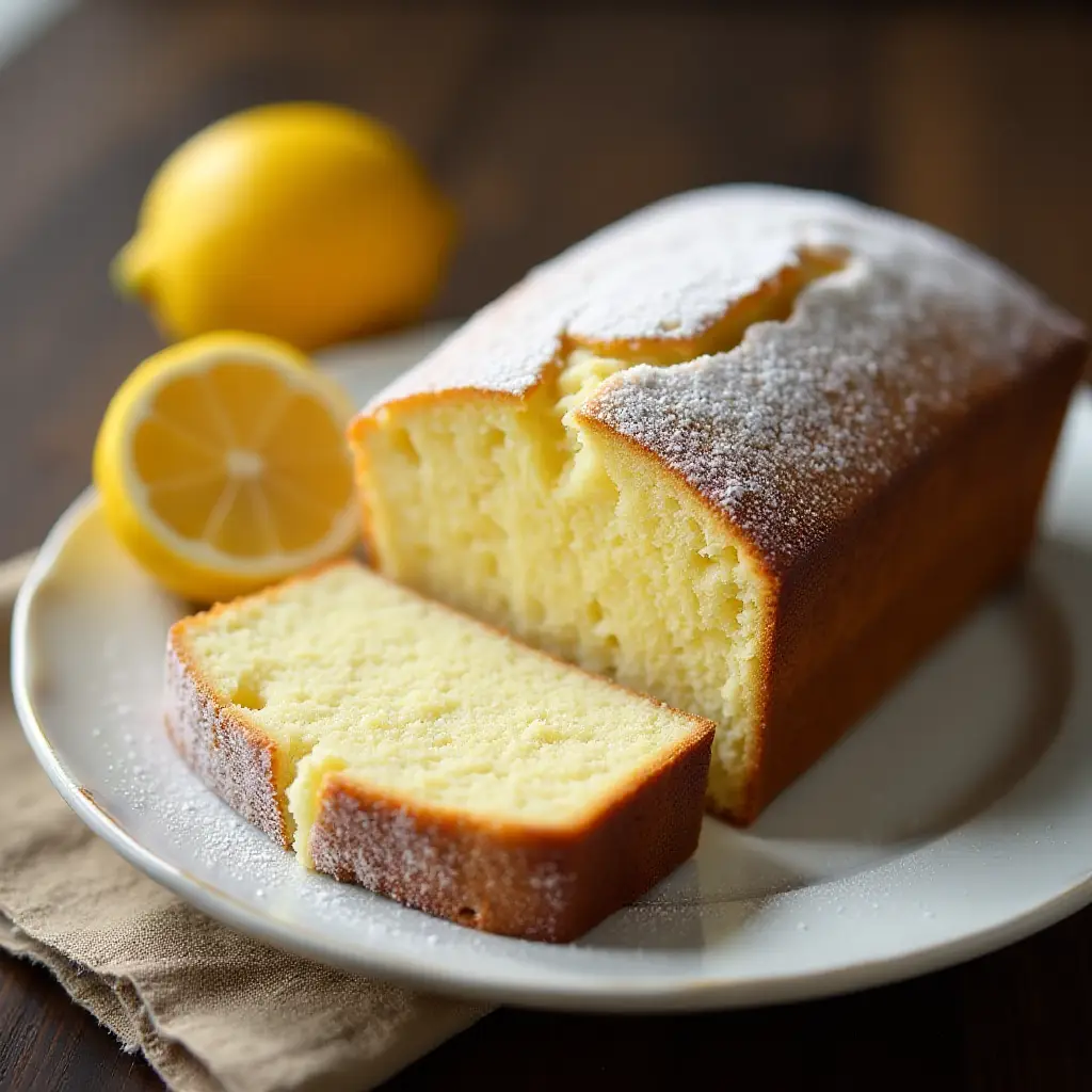 Sour Cream Lemon Pound Cake