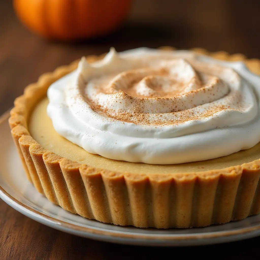 No-Bake Pumpkin Cheesecake Pie