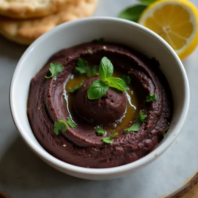 Easy Black Bean Hummus
