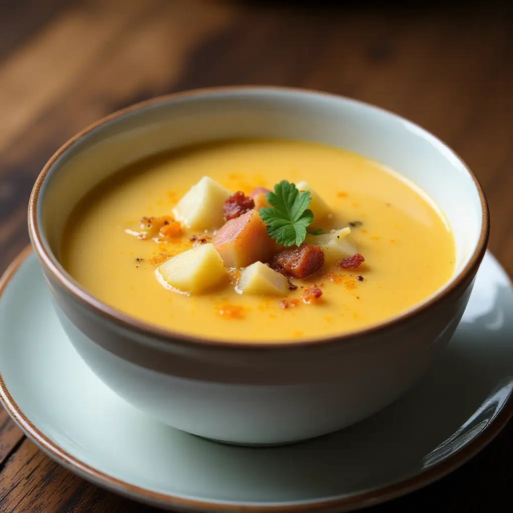 Potato and Cheddar Soup