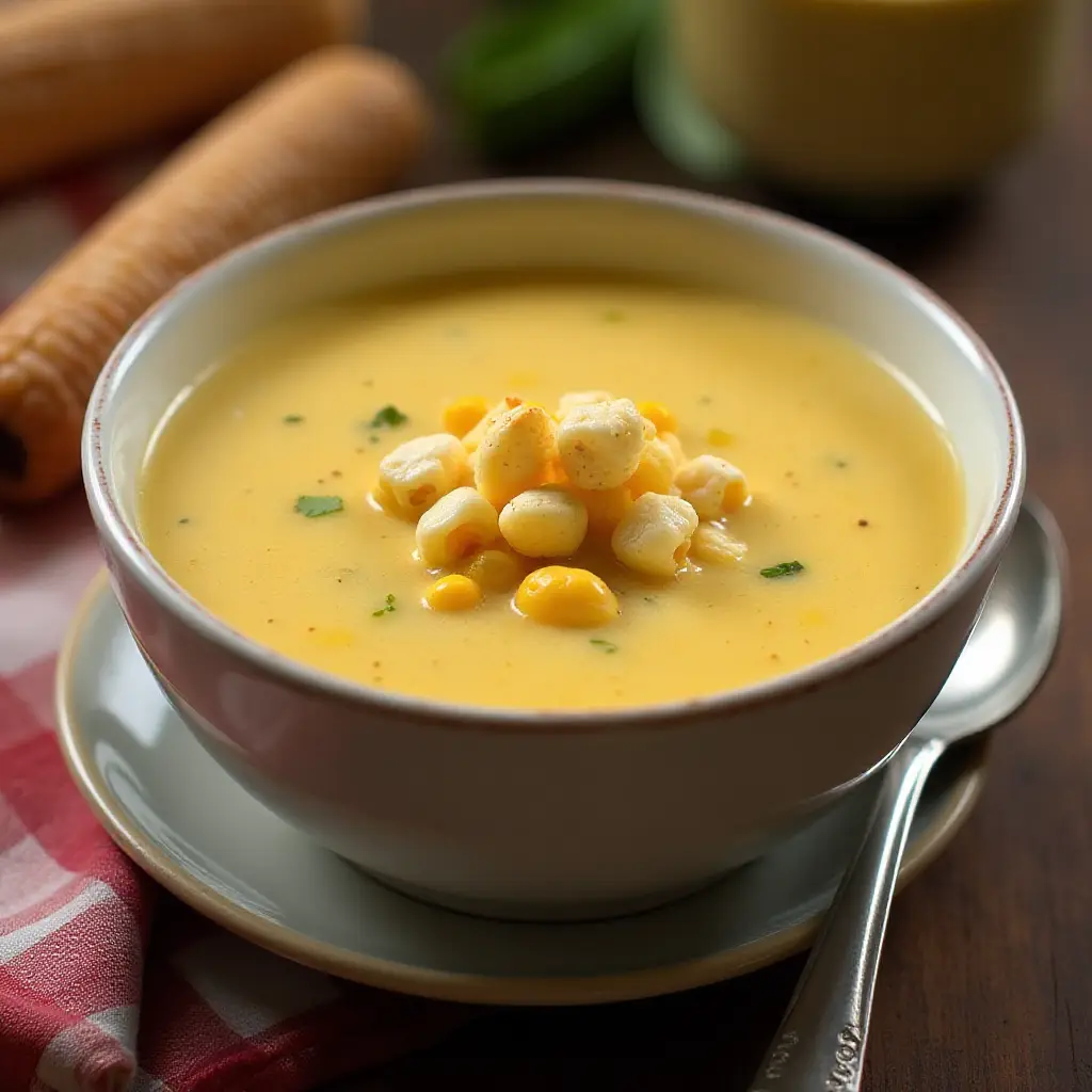 Popcorn Soup (Corn Chowder)