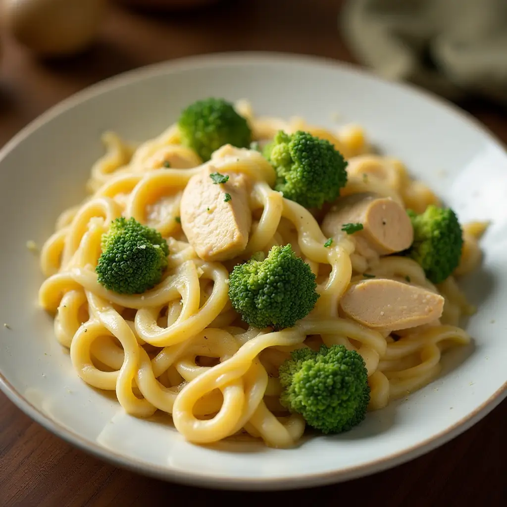 Chicken and Broccoli Alfredo