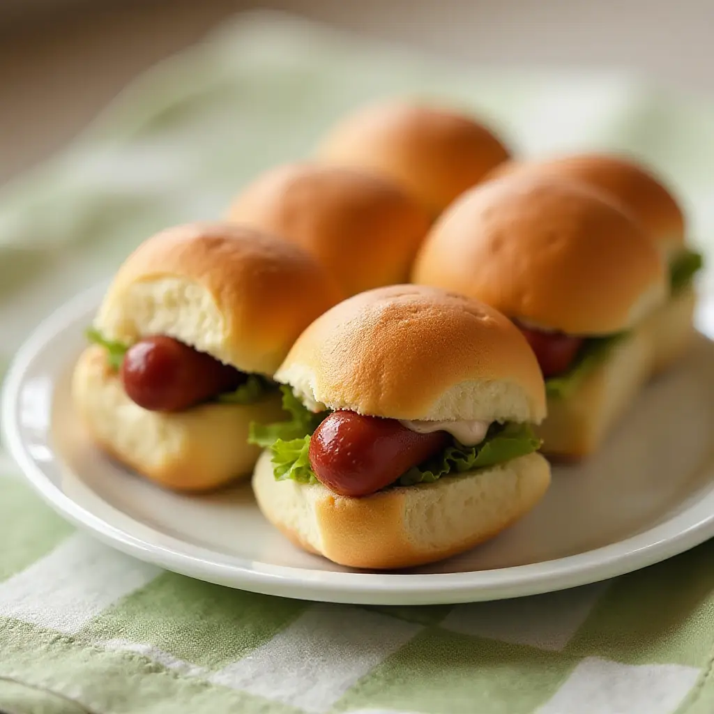 Mini Grilled Hot Dog Sliders
