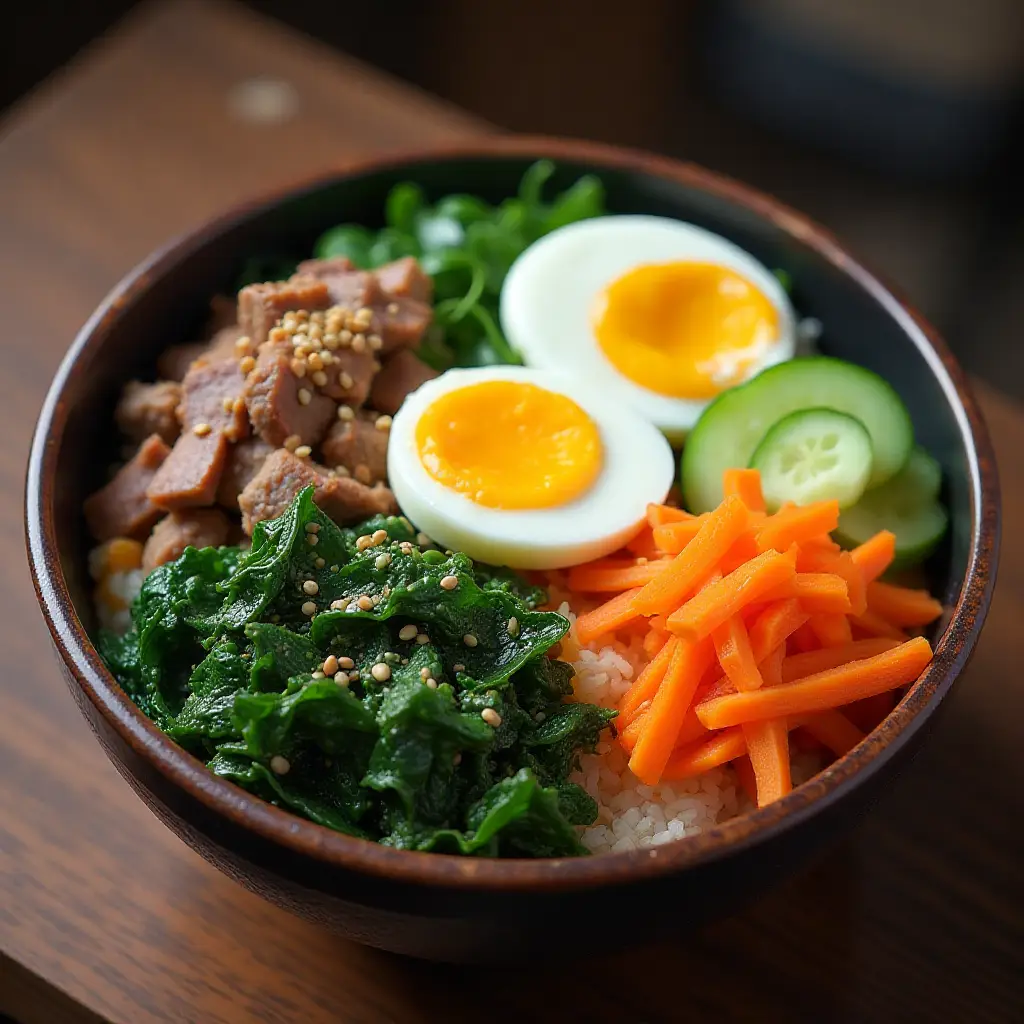 Bibimbap (Korean Rice Bowl)