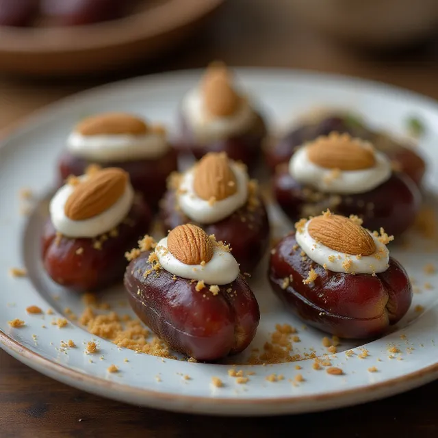 Stuffed Dates for Ramadan