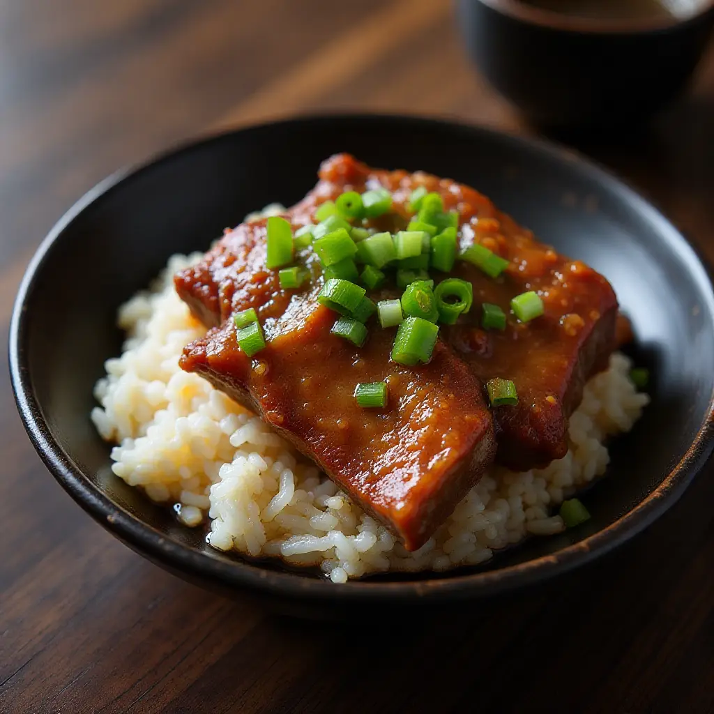 Japanese-Style Braised Pork Ribs