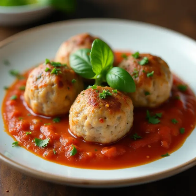 Ground Turkey-Ricotta Meatballs