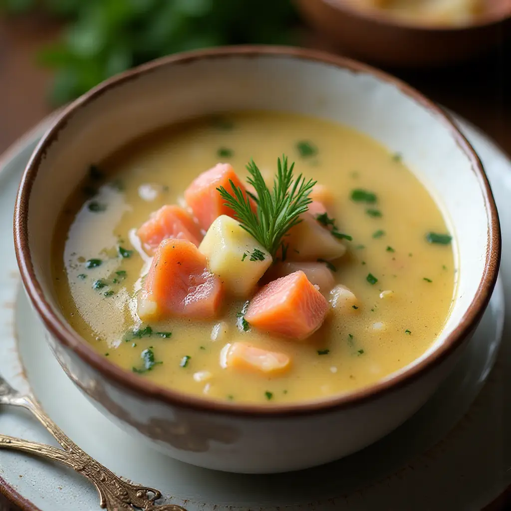 Mimi's Smoked Salmon Chowder