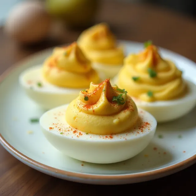 Easy Creamy Deviled Eggs