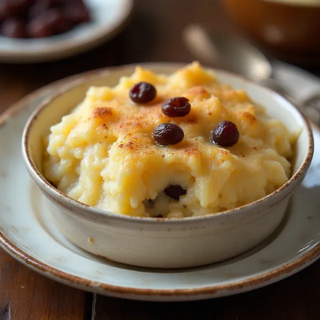 Old-Fashioned Rice Pudding I