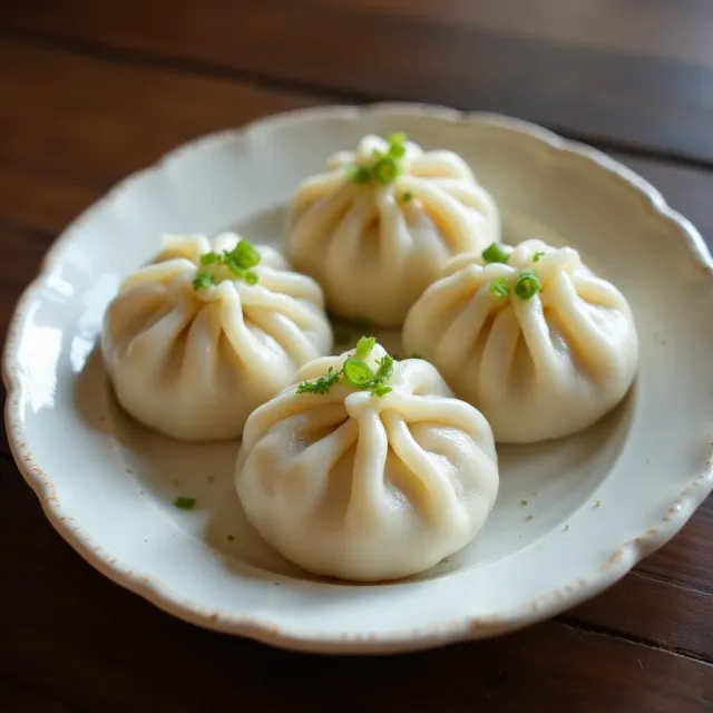 Siopao (Filipino Steamed Dumplings)