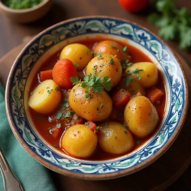 Chtitha Batata (Algerian Potato Stew)