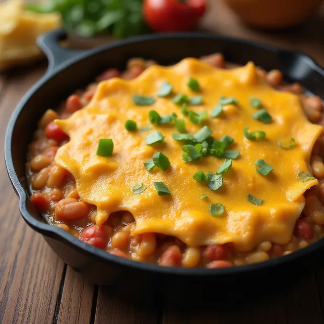 Chicken Fajita Skillet Casserole