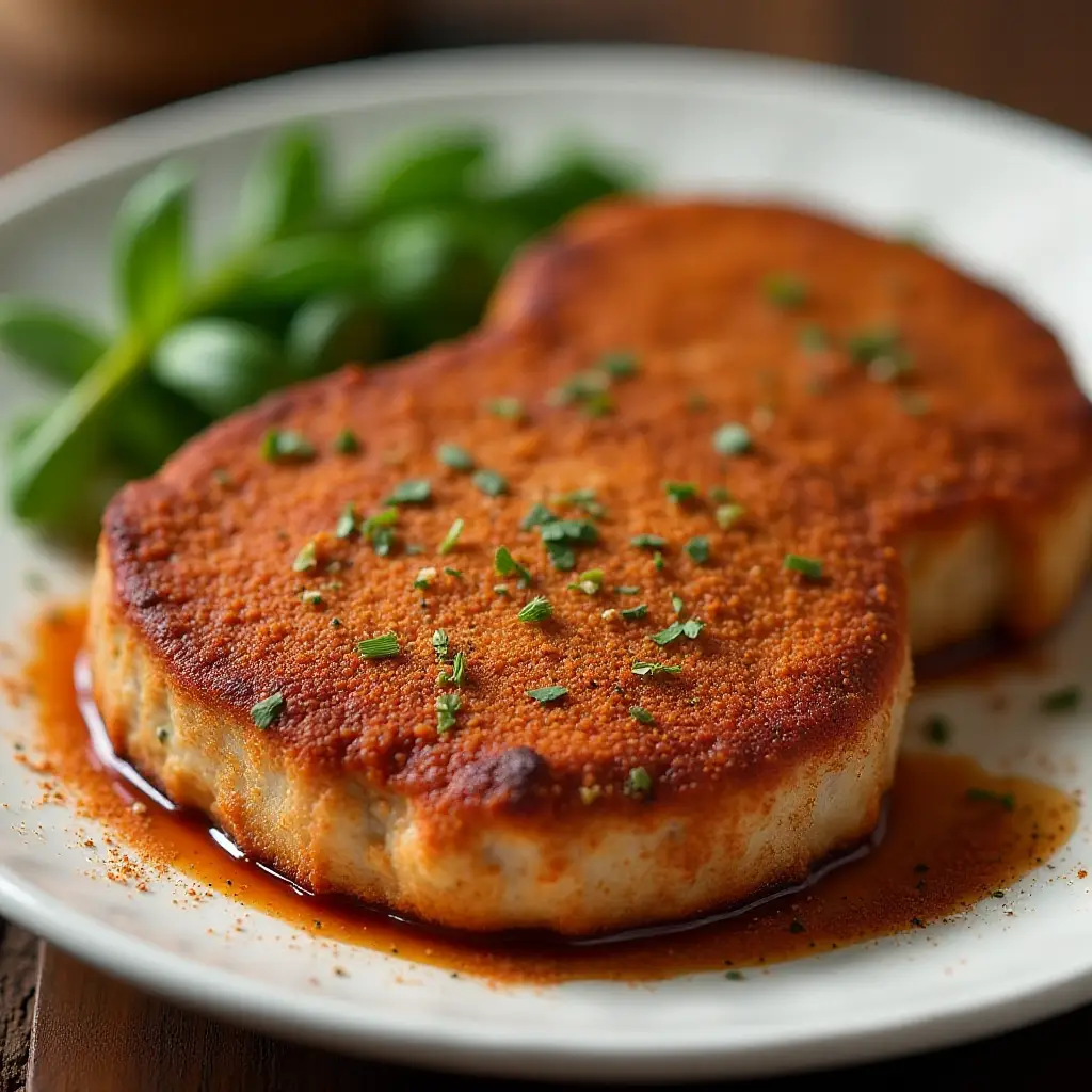 Pork Rub Rubbed and Baked Pork Chops