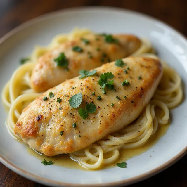 Chicken Piccata with Artichoke Hearts