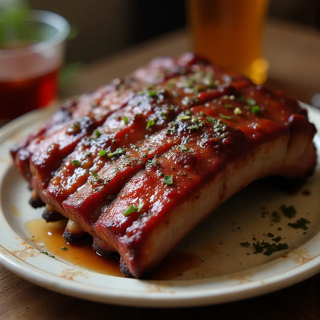 Southern Grilled BBQ Ribs