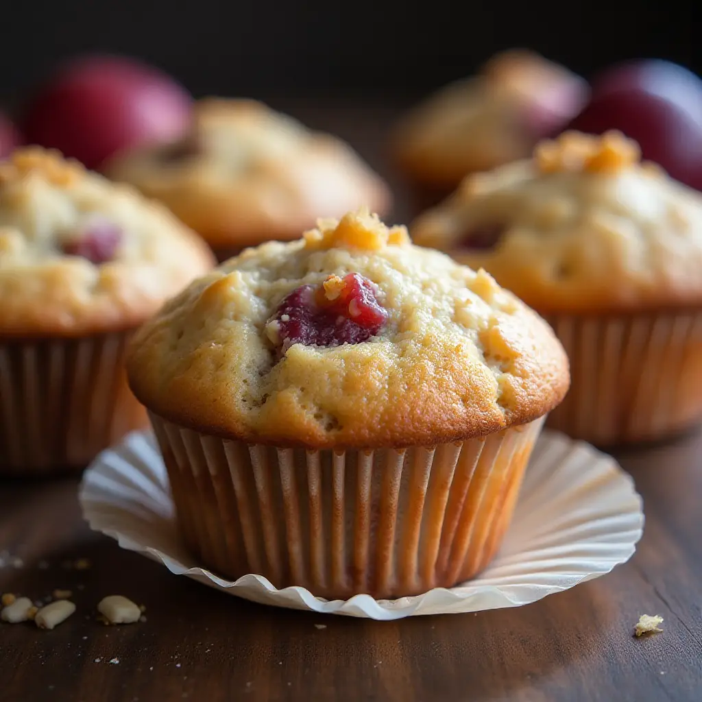 Plum Muffins