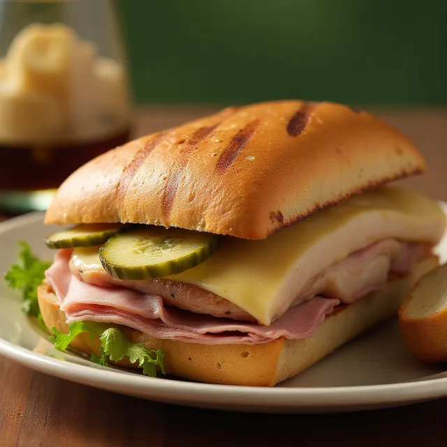Grilled Turkey Cuban Sandwiches