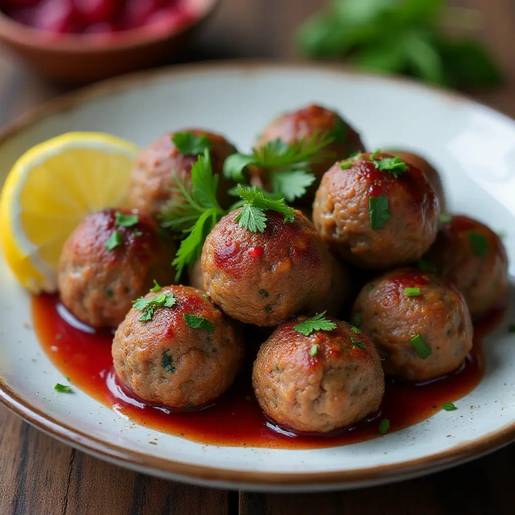 Persian-Inspired Meatballs