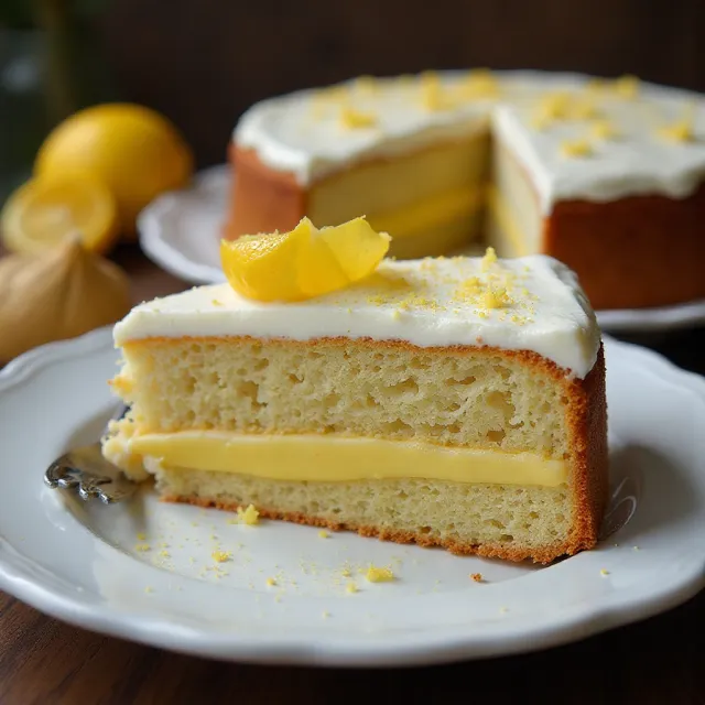 Ukrainian Sour Cream Poppy Seed Cake