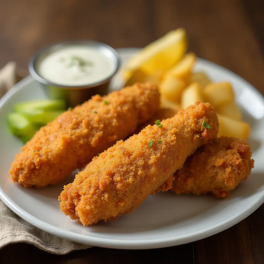 Fried Buttermilk Chicken Strips