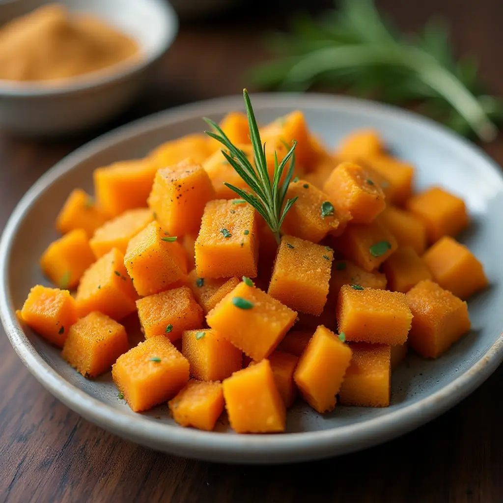 Air Fryer Butternut Squash Home Fries