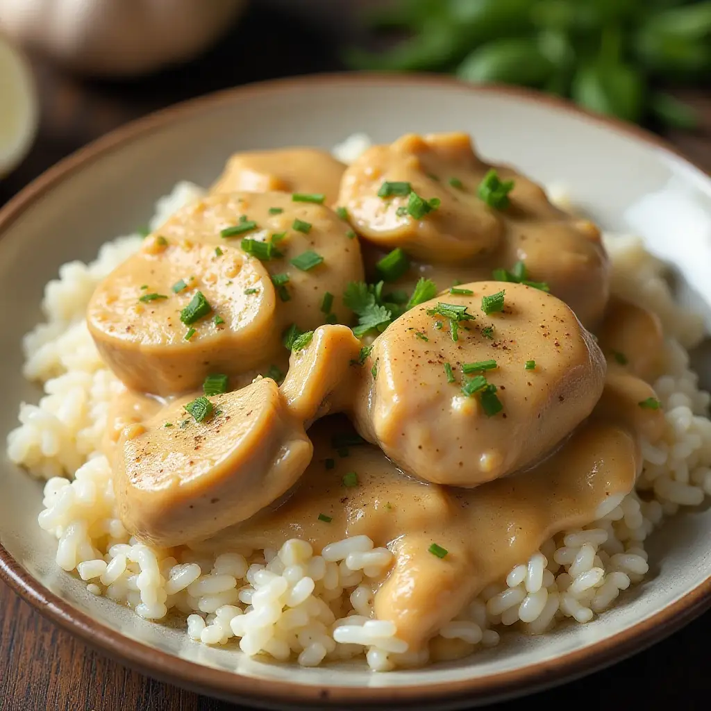 Chicken Stroganoff