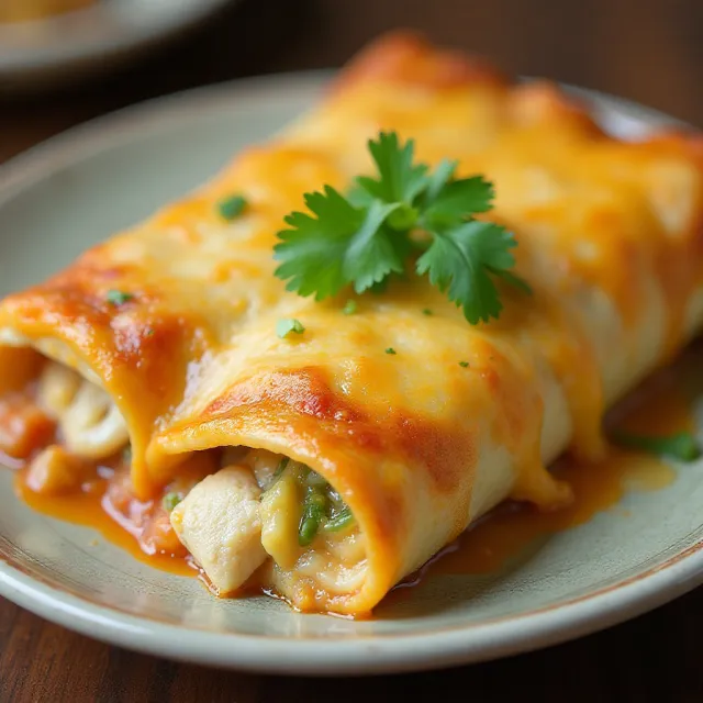Chicken Enchiladas Suizas